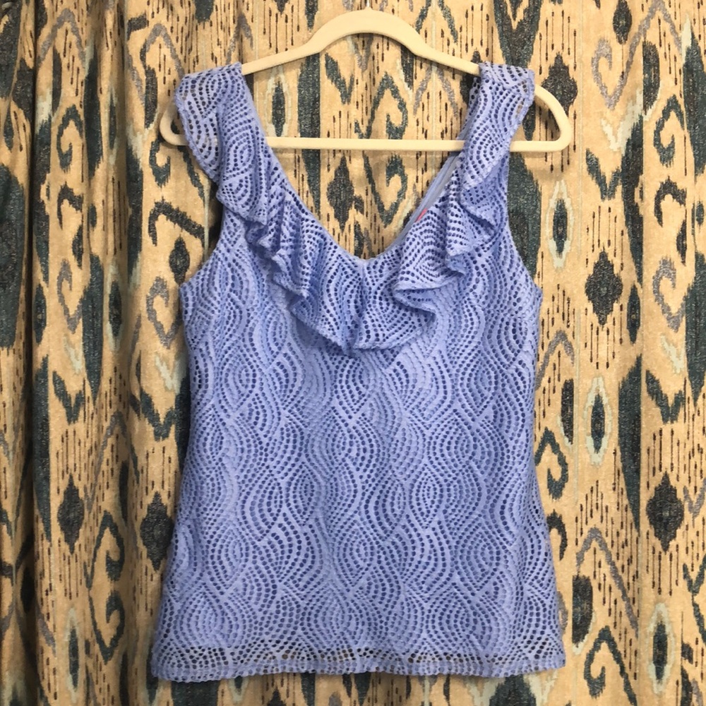 Alessia lace tank top